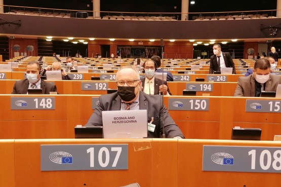 Predsjedatelj Izaslanstva PSBiH u PS Unije za Mediteran Dragan Bogdanić sudjelovao u Bruxellesu na 16. plenarnoj sjednici PS Unije za Mediteran
